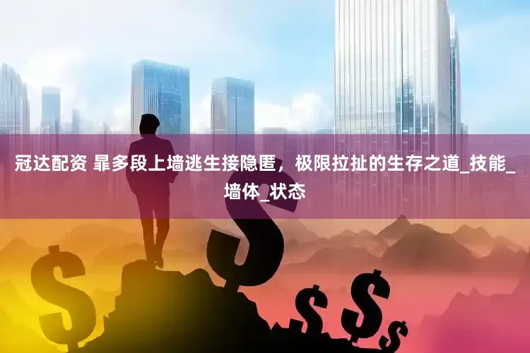 冠達配資 暃多段上墻逃生接隱匿，極限拉扯的生存之道_技能_墻體_狀態(tài)